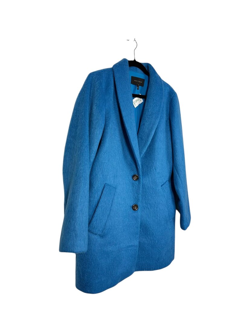 ANN TAYLOR FUZZY LONG COAT