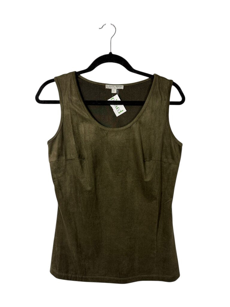 ALBERTO MAKALI ULTRASUEDE TANK