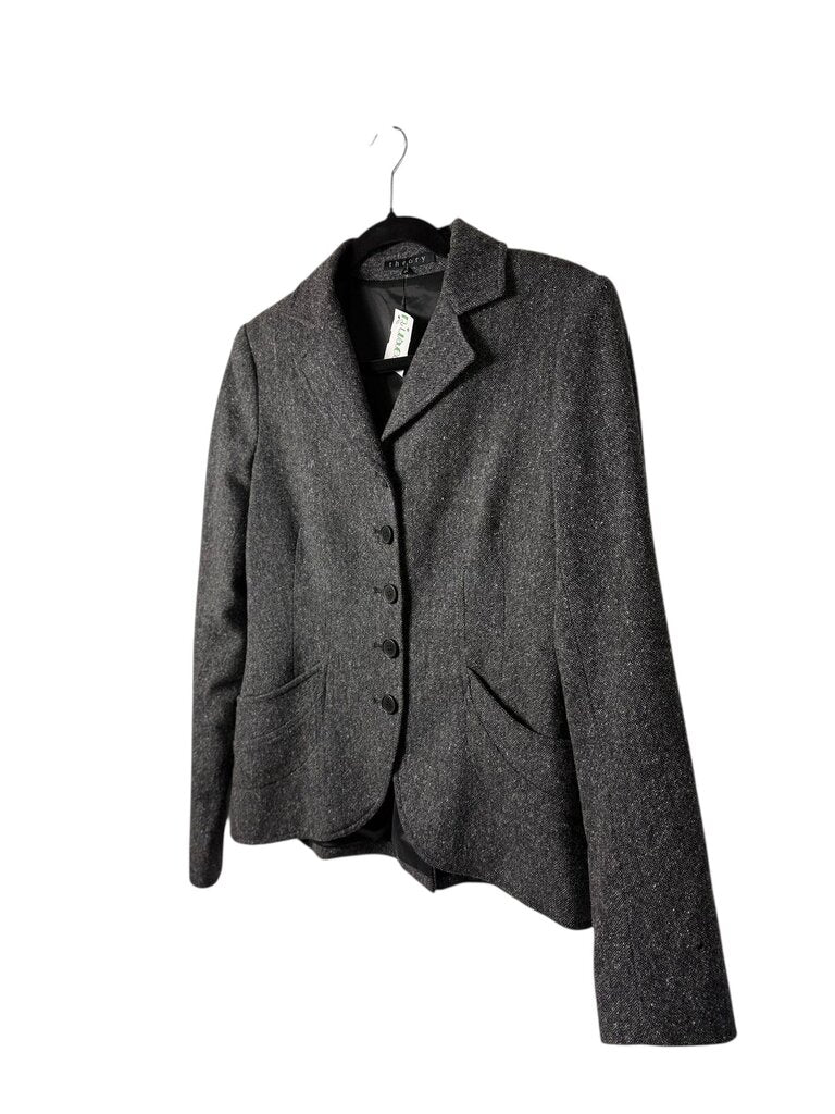 THEORY FITTED WOOL BLEND BLAZER