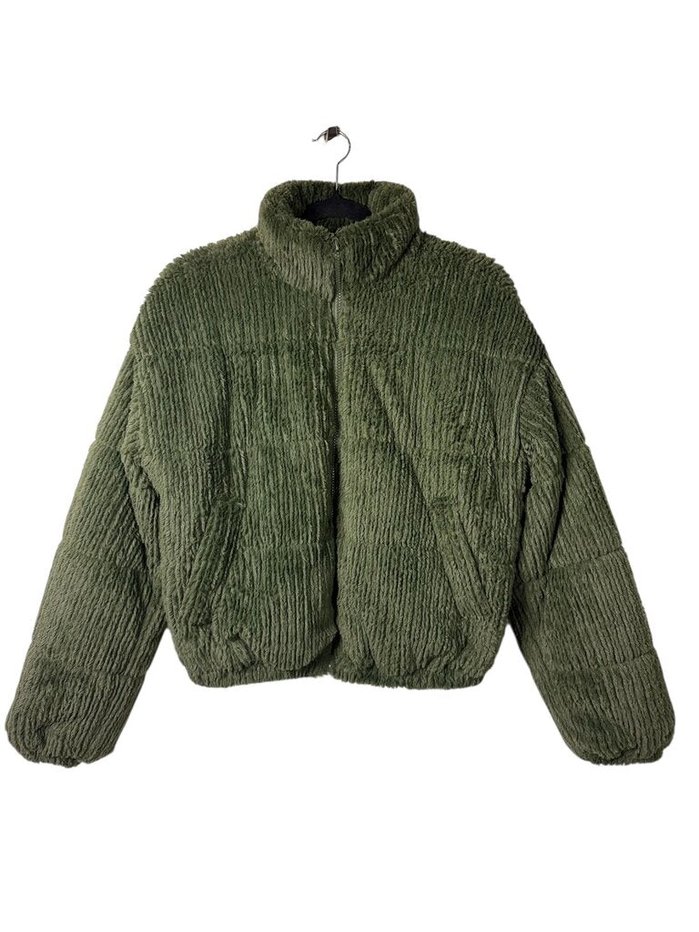 WILD FABLE FUZZY PUFFER JACKET