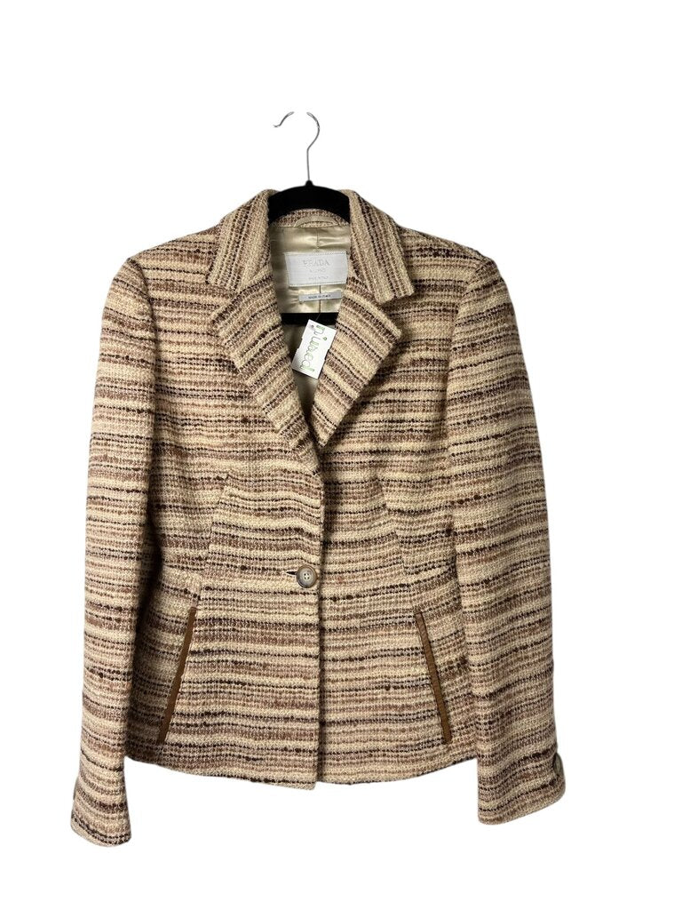 PRADA RUNWAY FALL 2000 WOOL/TWEED BLAZER