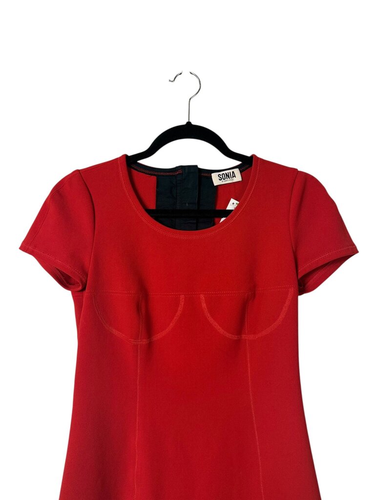 SONIA RYKEIL FITTED SHEATH DRESS