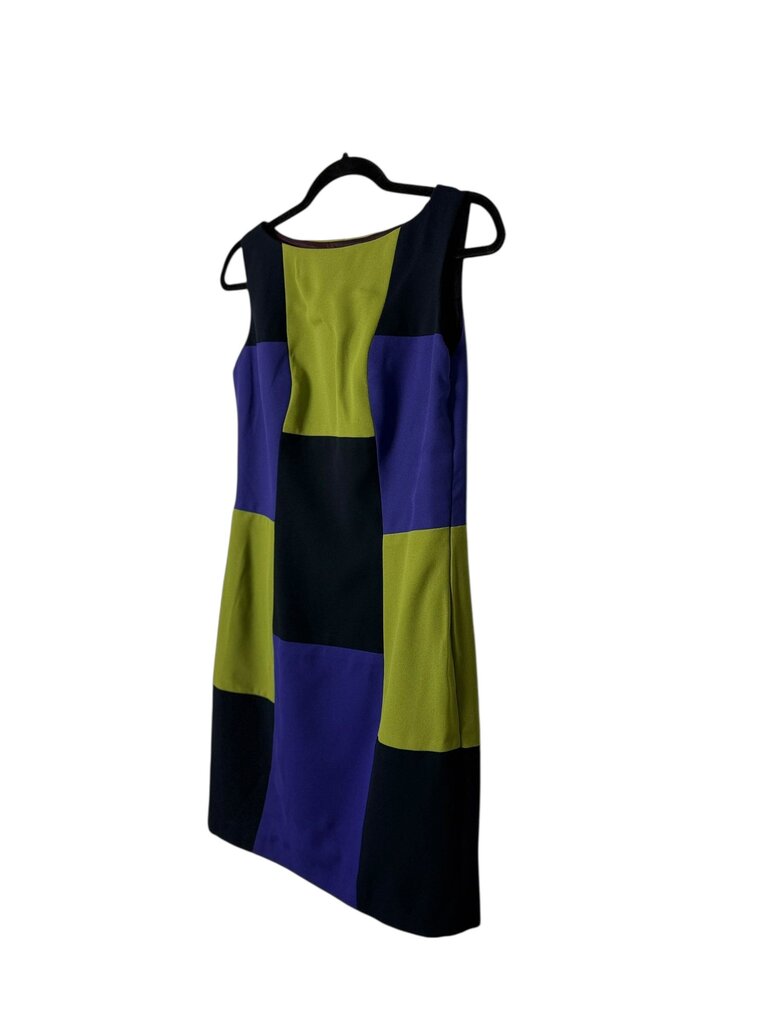 CASUAL CORNER COLOR BLOCK DRESS