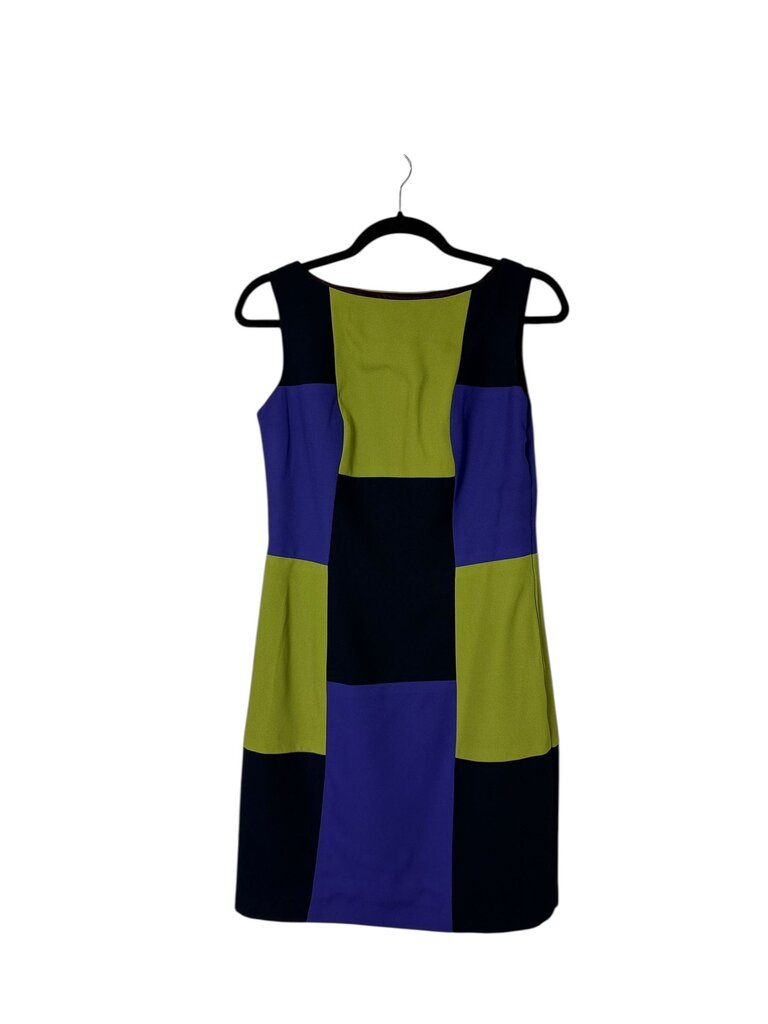 CASUAL CORNER COLOR BLOCK DRESS