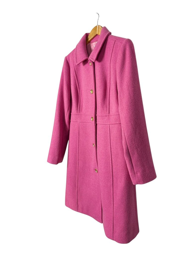 J. CREW LONG WOOL BLEND COAT