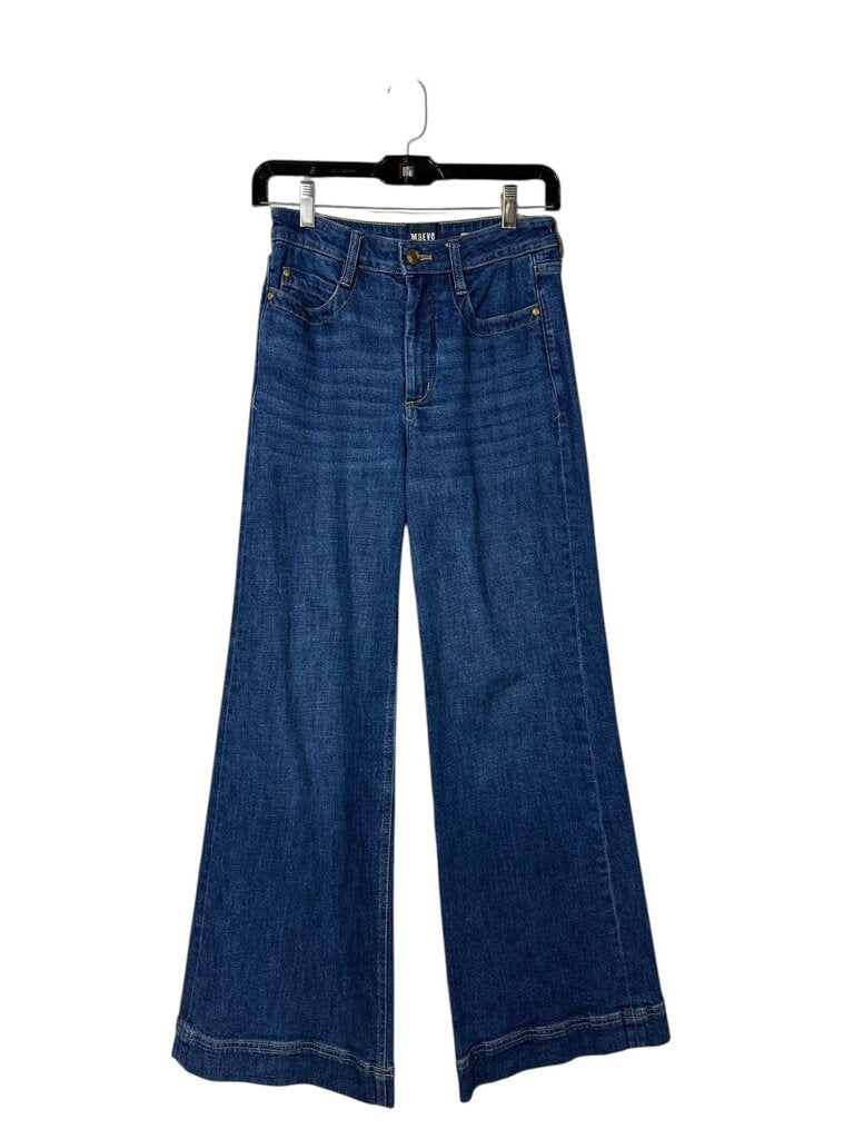 MAEVE HIGH RISE WIDE LEG JEAN