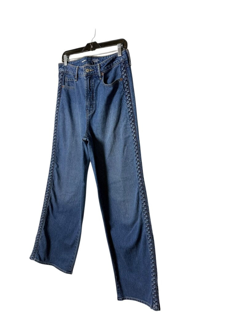 OLD NAVY HIGH RISE WIDE LEG JEAN