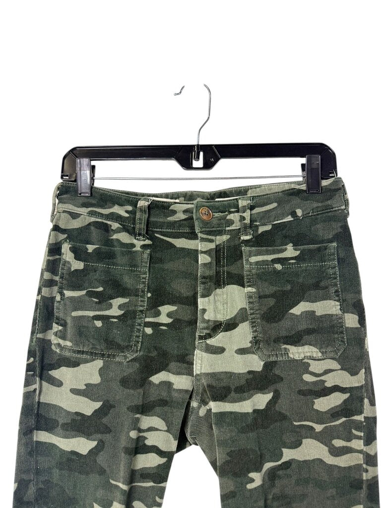 PILCRO CAMO CORDUROY JEANS