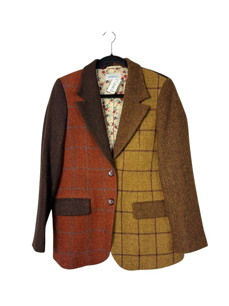 SUNDANCE PLAID MULTI COLOR BLAZER