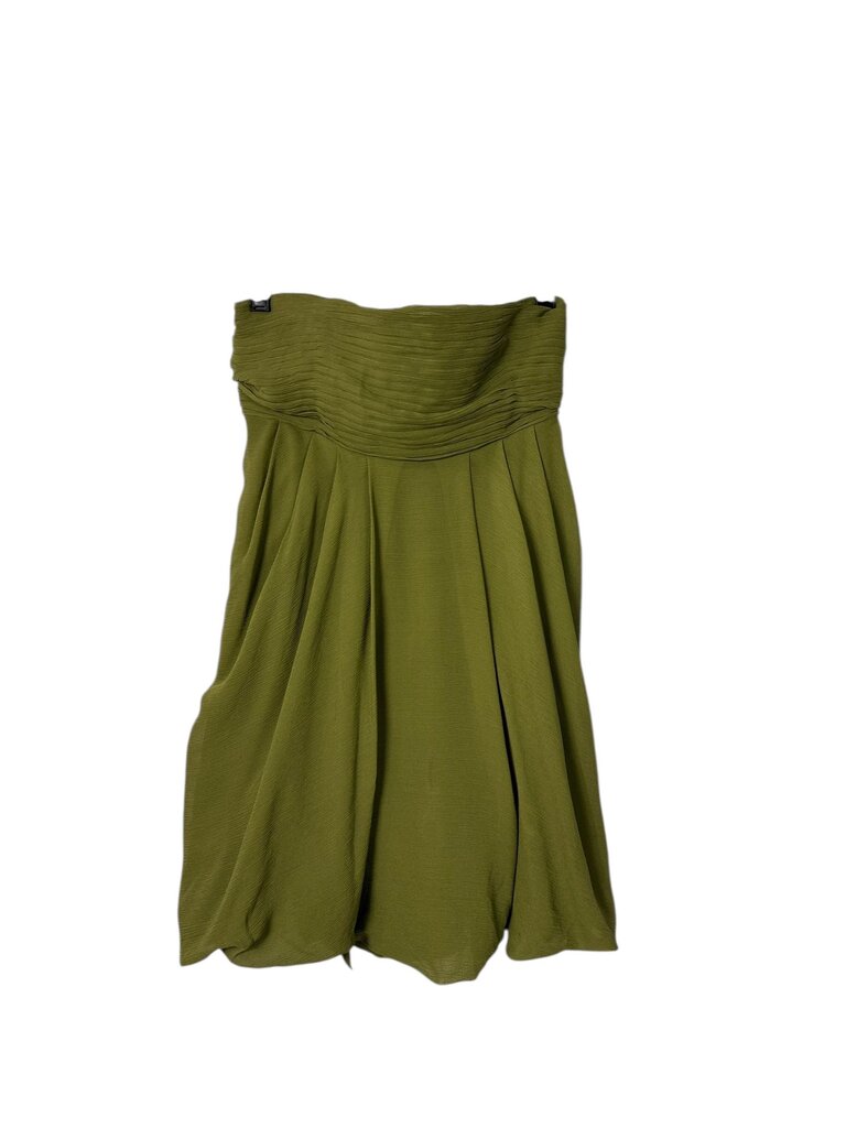 ALICE & OLIVIA CHIFFON STRAPLESS DRESS