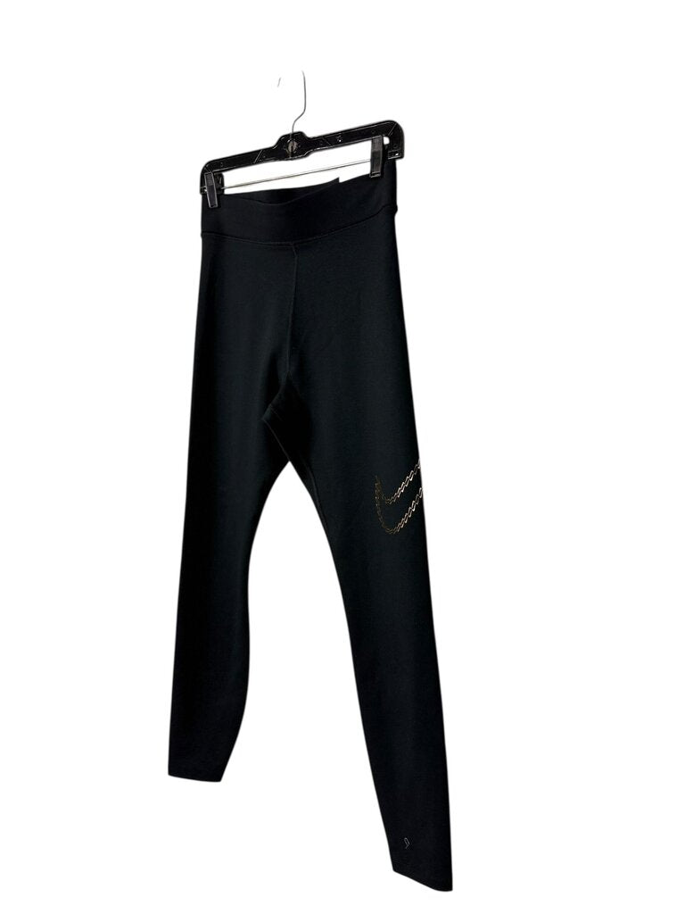 NIKE METALLIC SWOOSH LEGGINGS