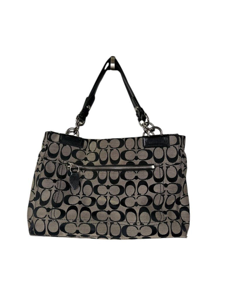 COACH FABRIC LOGO PENELOPE HANDBAG