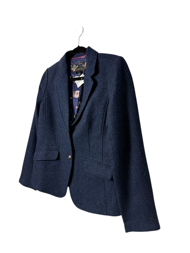 TALBOTS ABERDEEN HERRINGBONE BLAZER