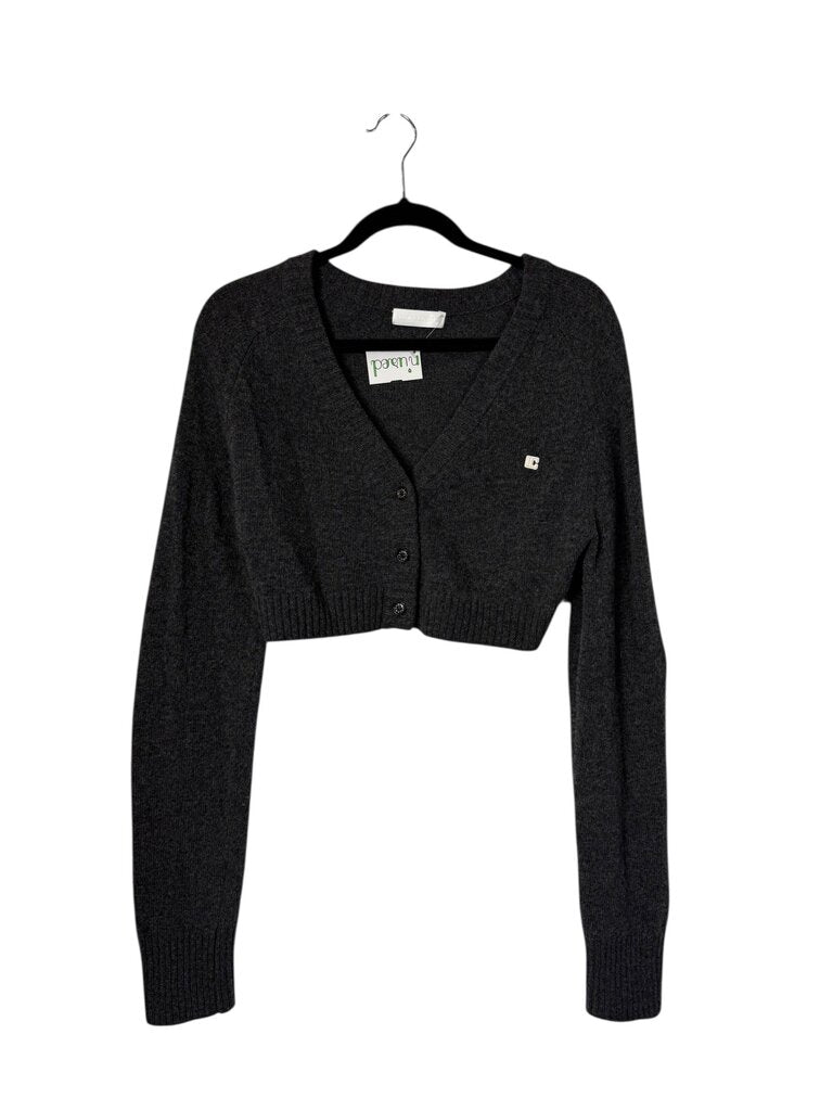 LOW CLASSIC CROPPED WOOL CARDIGAN