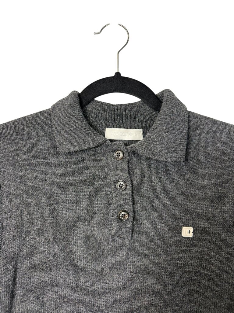 LOW CLASSIC CROPPED WOOL PULLOVER