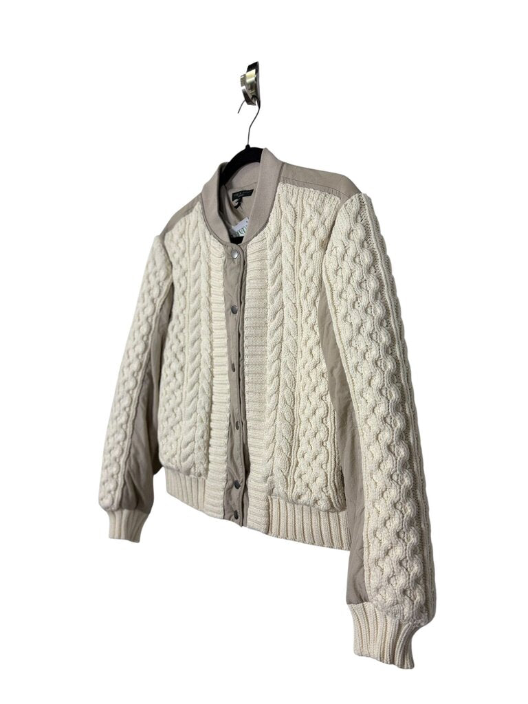 RAG & BONE QUILTED CABLE BOMBER JACKET