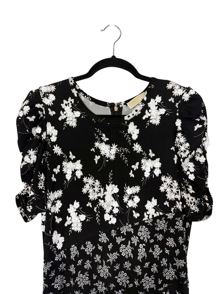 MICHAEL MICHAEL KORS PUFF FLORAL DRESS