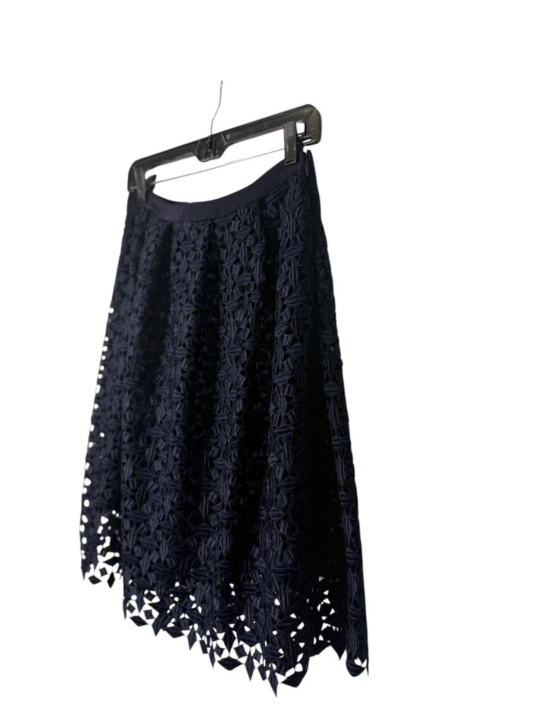 ANN TAYLOR GEO CROCHET SKIRT