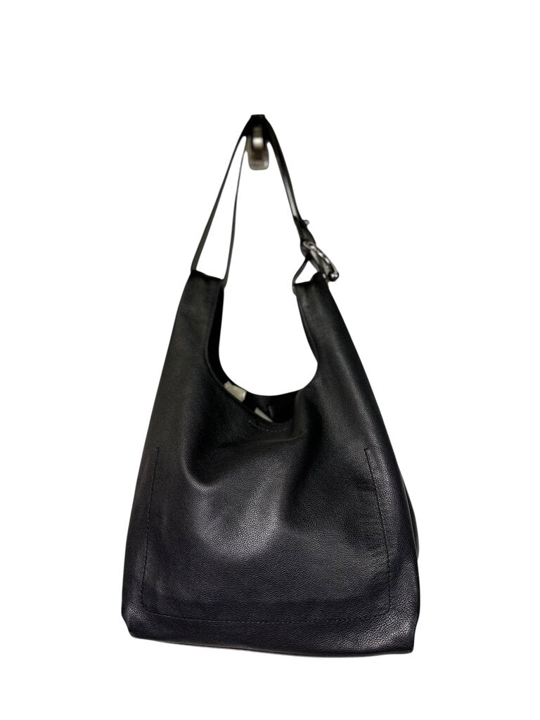 REBECCA MINKOFF LEATHER SLOUCH FEEDBAG