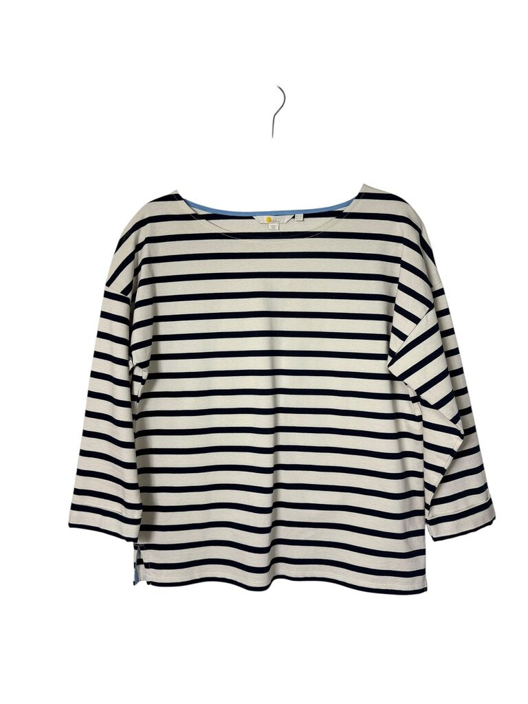 BODEN BOAT NECK STRIPED TOP