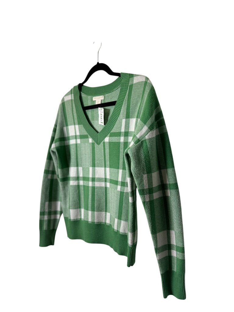 CHRISTIAN SERIANO PLAID SWEATER
