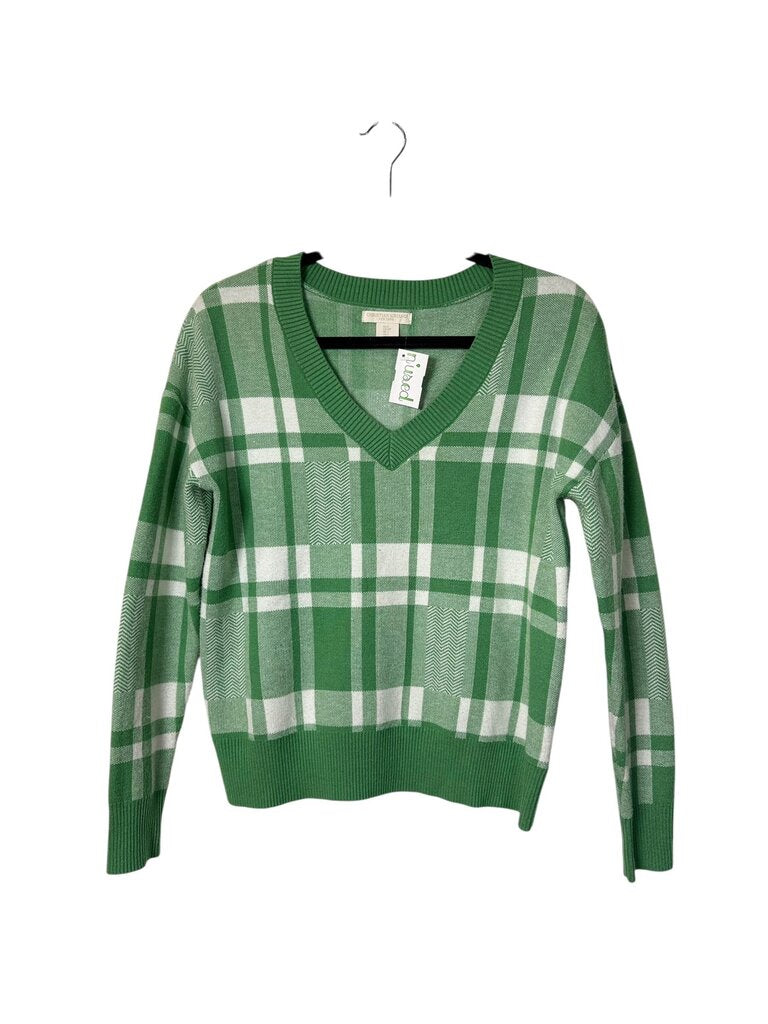 CHRISTIAN SERIANO PLAID SWEATER