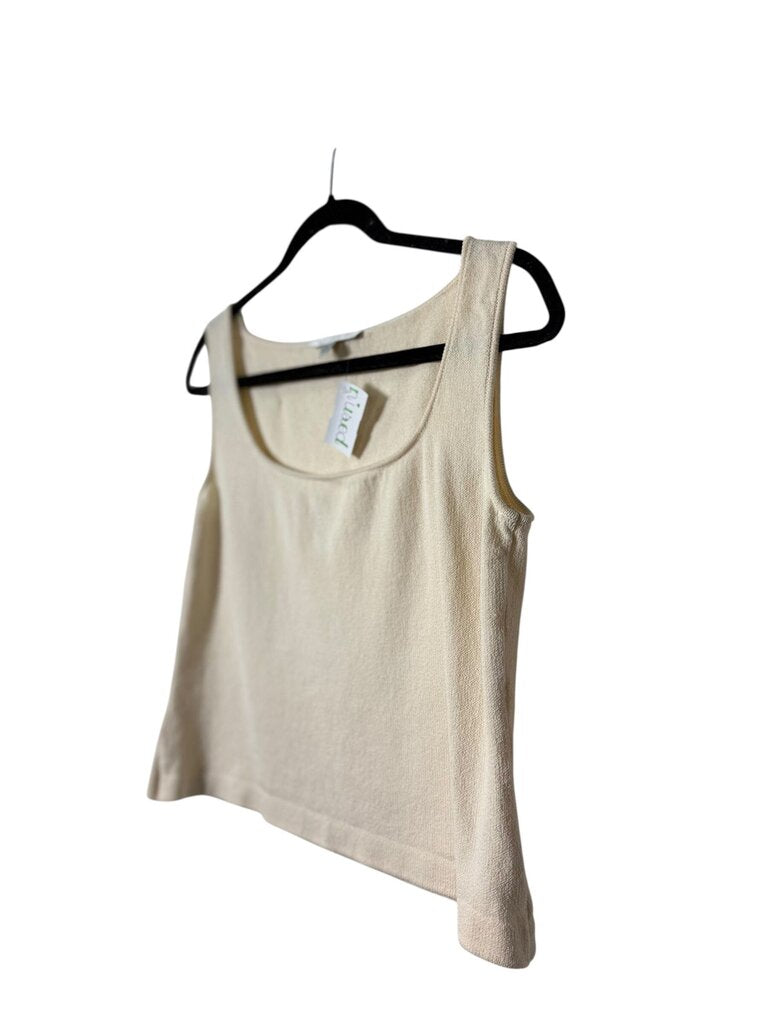 ST. JOHN SLEEVELESS KNIT TANK