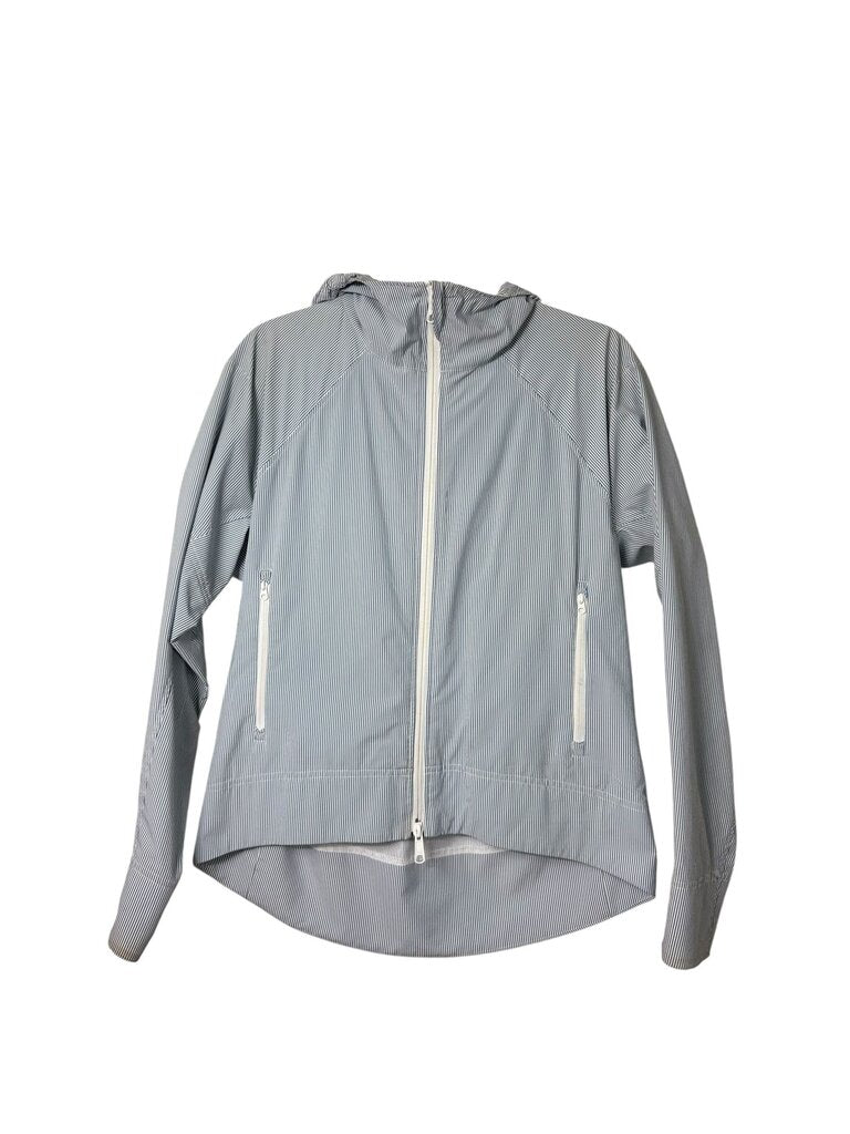 THEORY PINSTRIPE WINDBREAKER