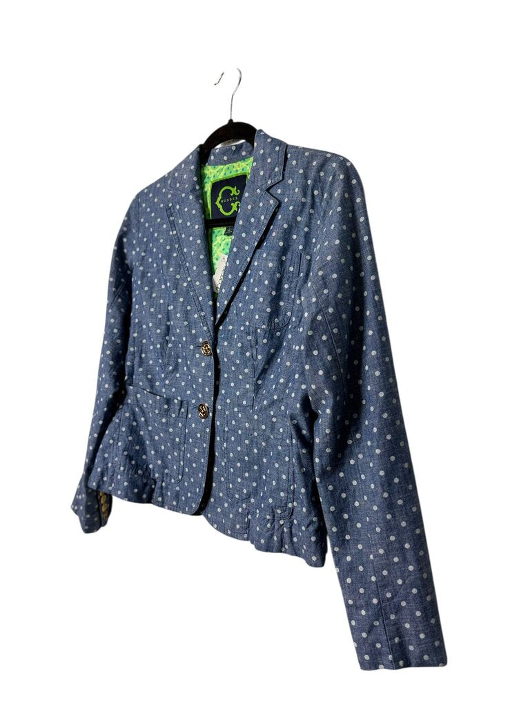 CWONDER POLKA DOT BLAZER