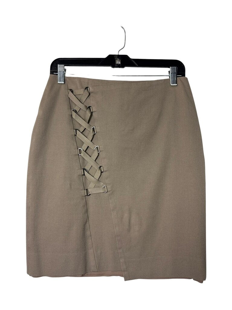 ETCETERA LACE UP PENCIL SKIRT
