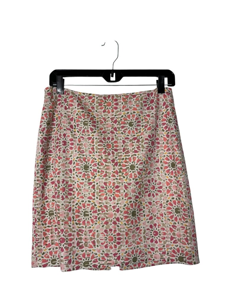 ETCETERA PREFORATED FLORAL SKIRT
