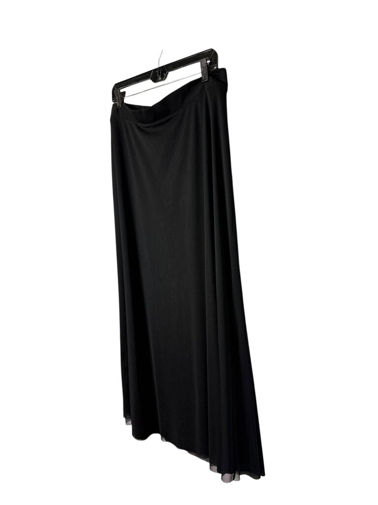 VINCE CAMUTO MESH OVERLAY SKIRT