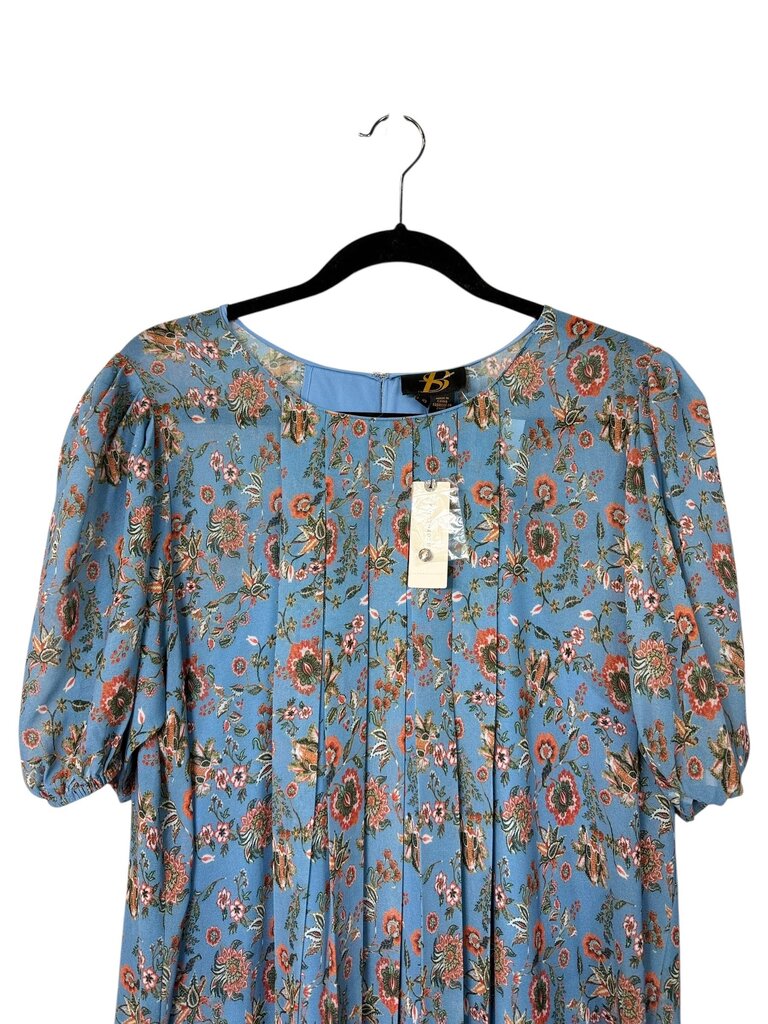 ANTHRPOLOGIE FLORAL SHIFT DRESS