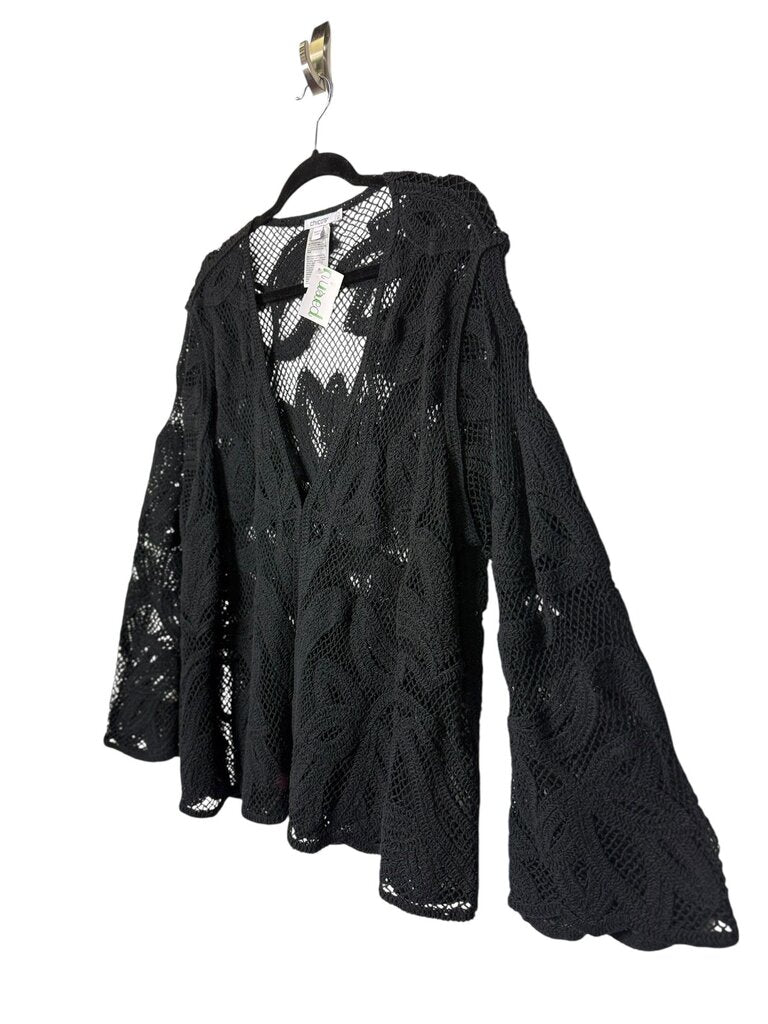 CHICO'S CROCHET TOPPER