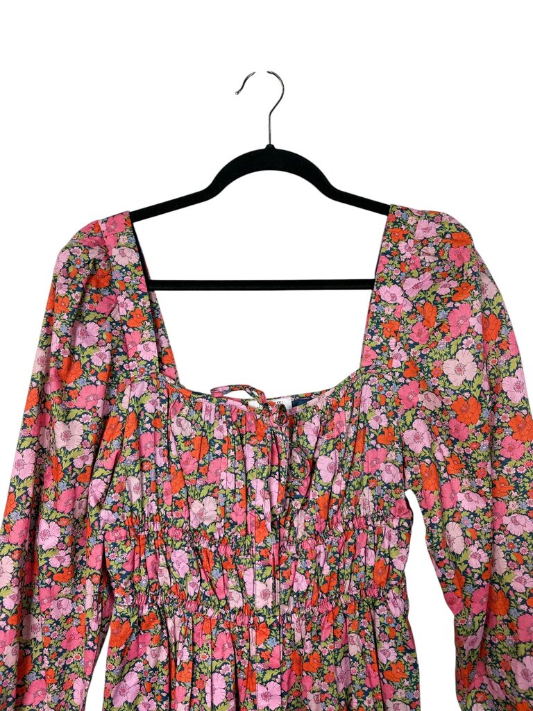 J. CREW FLORAL SMOCK DRESS