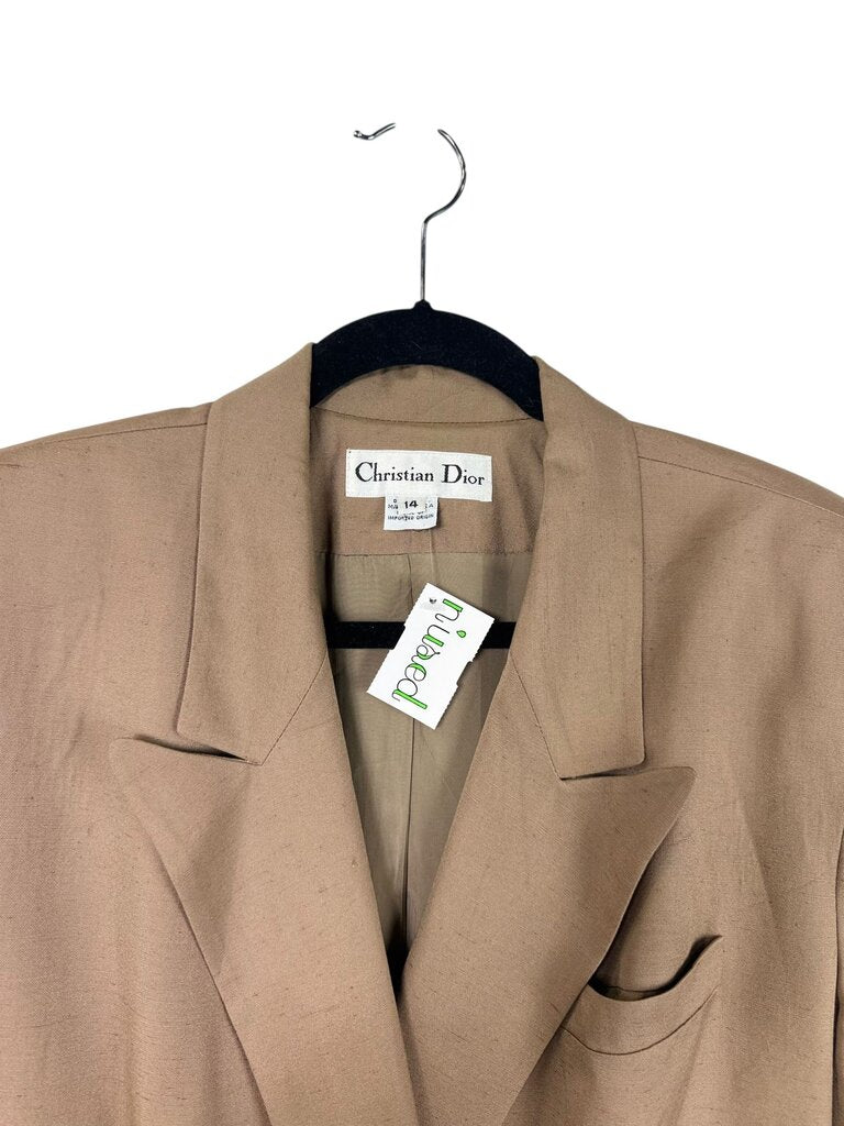 CHRISTIAN DIOR DOUBLE BREASTED BLAZER
