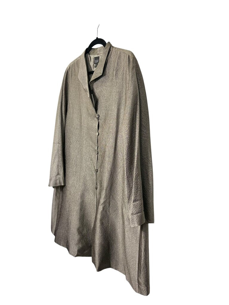 EILEEN FISHER SILK COAT