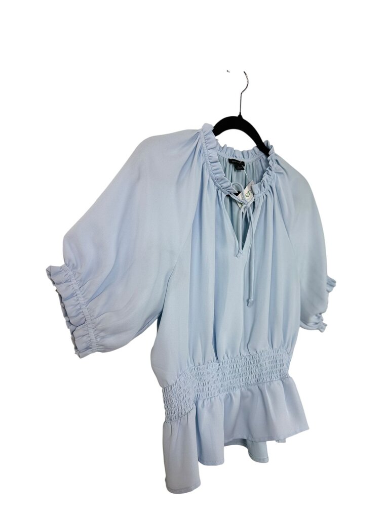 ANN TAYLOR PUFF SLEEVE BLOUSE