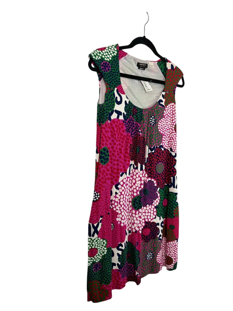 MISS SIXTY POLKA DOT FLOWER PRINT DRESS