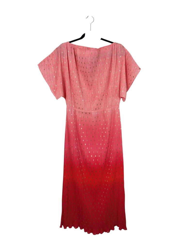 NEVER FULLY DRESSED POLKA DOT PLEATED DRESS