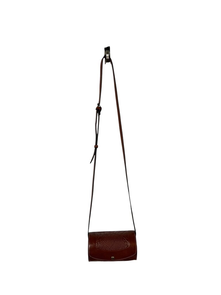 PATRICIA NASH FLORAL LEATHER CROSSBODY