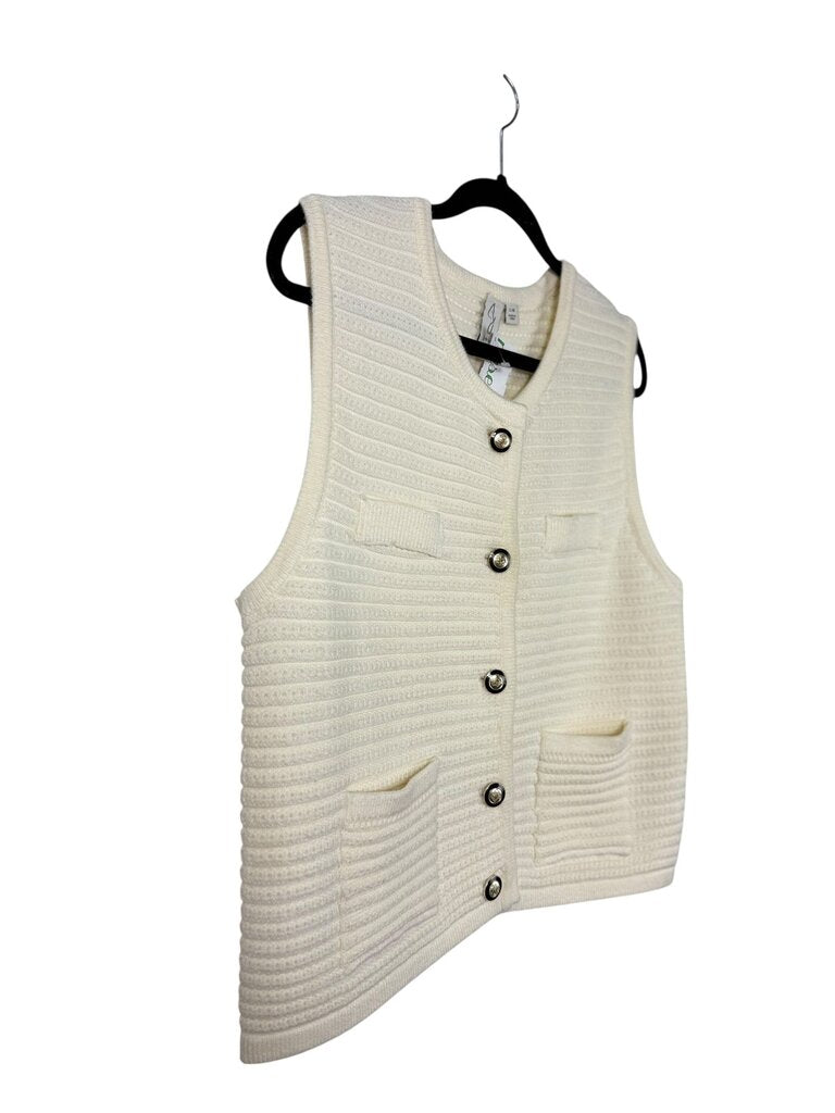 JOIE SLEEVELESS KNIT SWEATER VEST