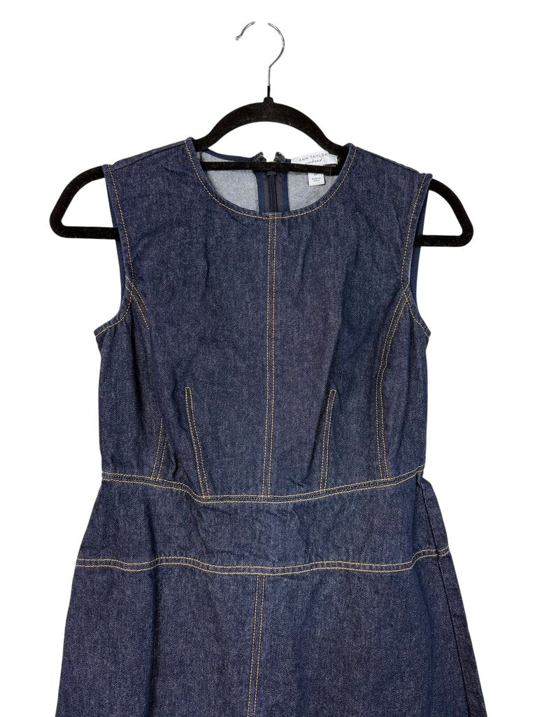 ANN TAYLOR DENIM DRESS
