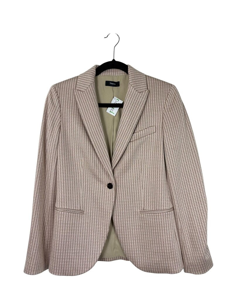 THEORY HOUNDSTOOTH BLAZER