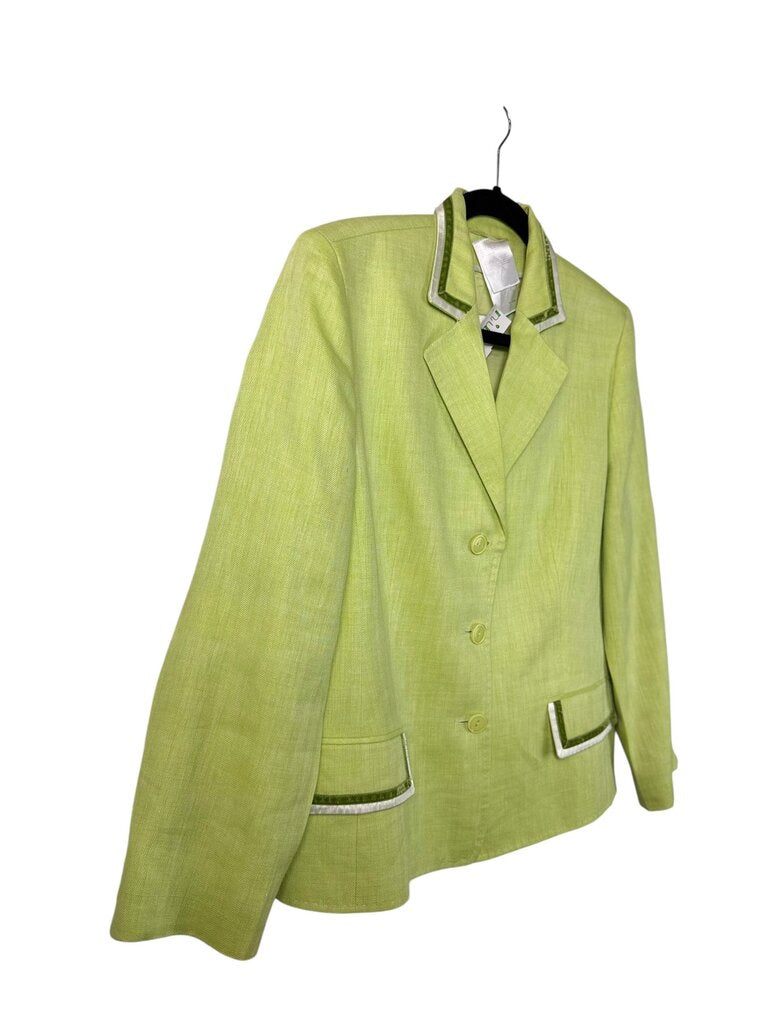 BASLER VELVET TRIM BLAZER