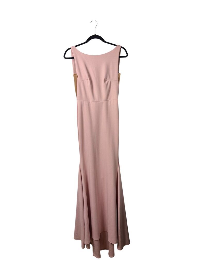 MISSGUIDED MESH PANEL GOWN