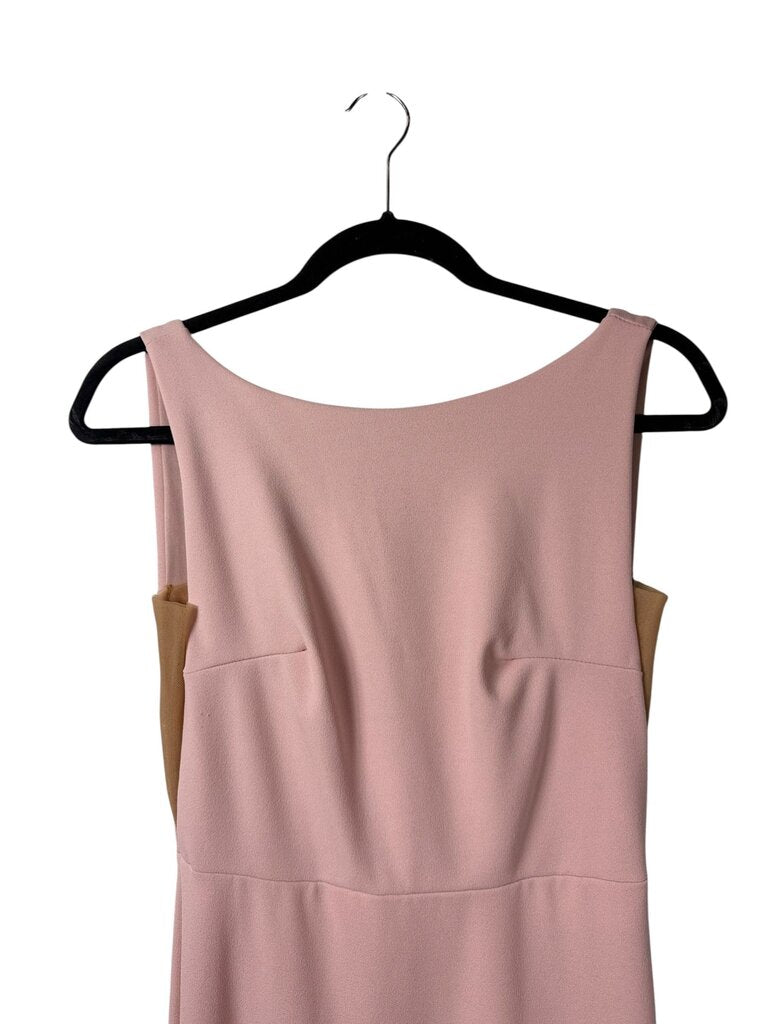 MISSGUIDED MESH PANEL GOWN
