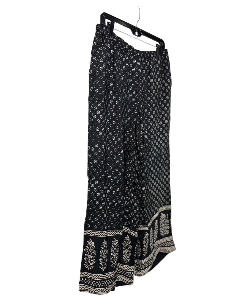 J. CREW WIDE LEG PAISLEY PANTS