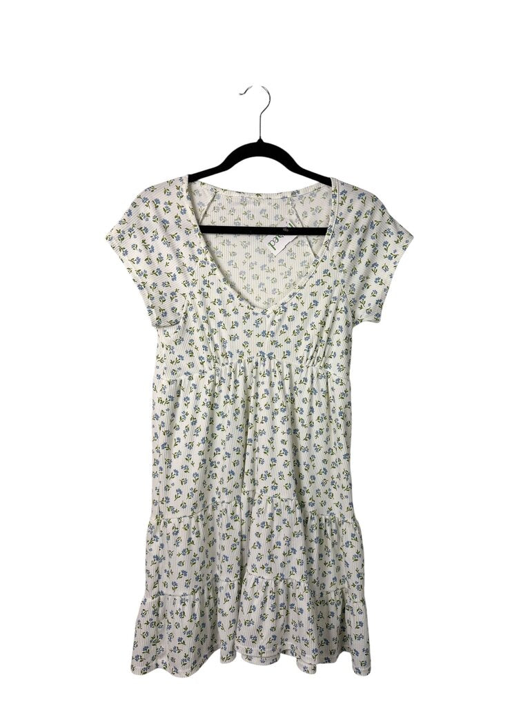 FLOWER PATTERN BABYDOLL DRESS