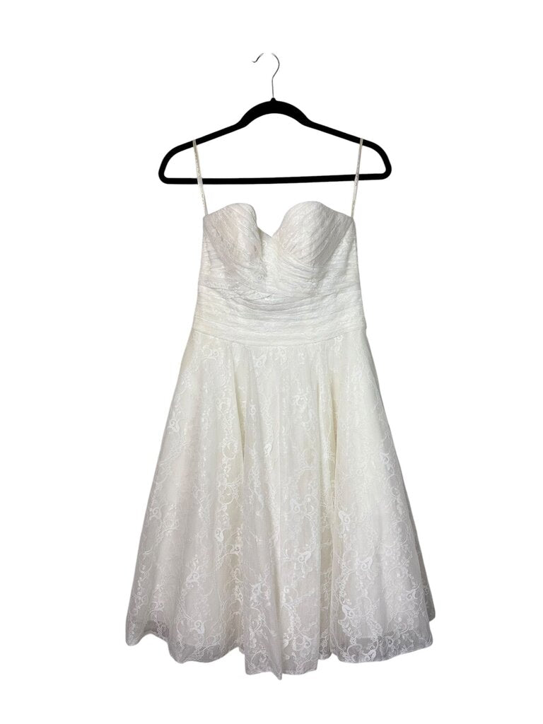 GALINA SIGNATURE SWEETHEART LACE DRESS